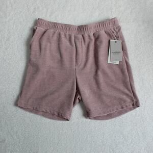 Massive Luxury Chenille Shorts Mens Medium Pink Resort Casual Soft Travel TAGS